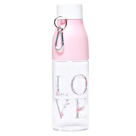 Set of Lunch Tote Water Bottle Filled w Love Pink - Picture 8 of 15